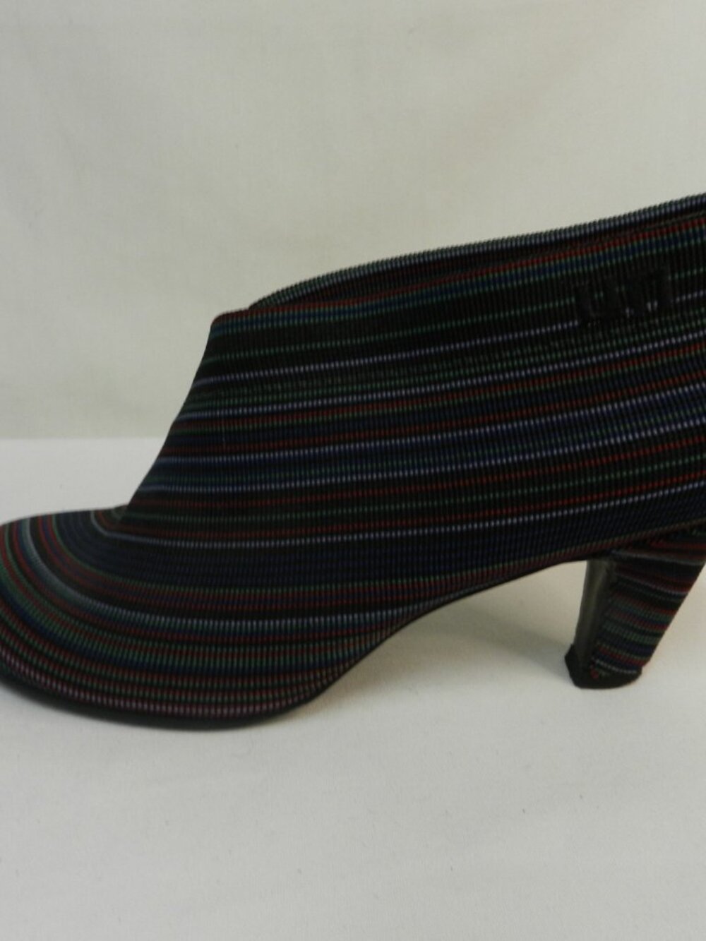 United Nude Stretch Striped heels pumps shooties ankle Size Sz 38 US 8 - Picture 7 of 14